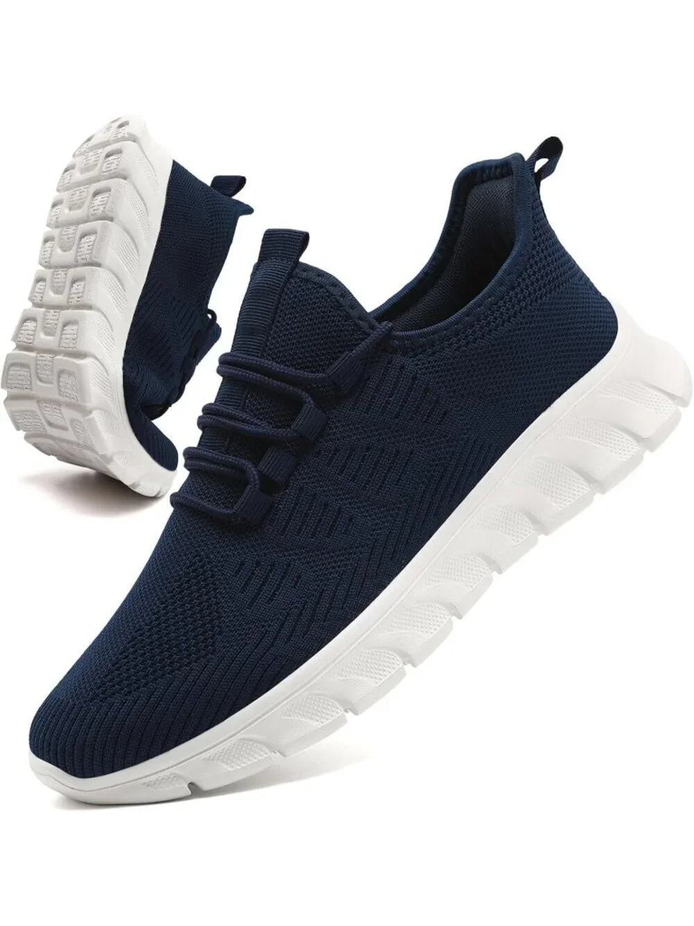 Men's Blue Tennis Gym Athletic Lightweight Walking Comfortable Sports Shoes